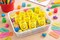 Smiley Face Plastic Coil Springs, Yellow, Fidget Toys & Classroom Rewards, 12 Pack, 1.4"